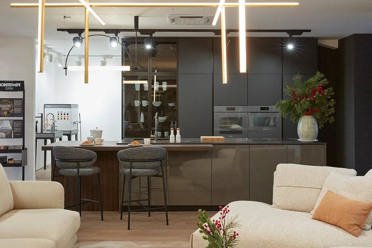 TH|DESIGN bemutatóterem – enteriőr