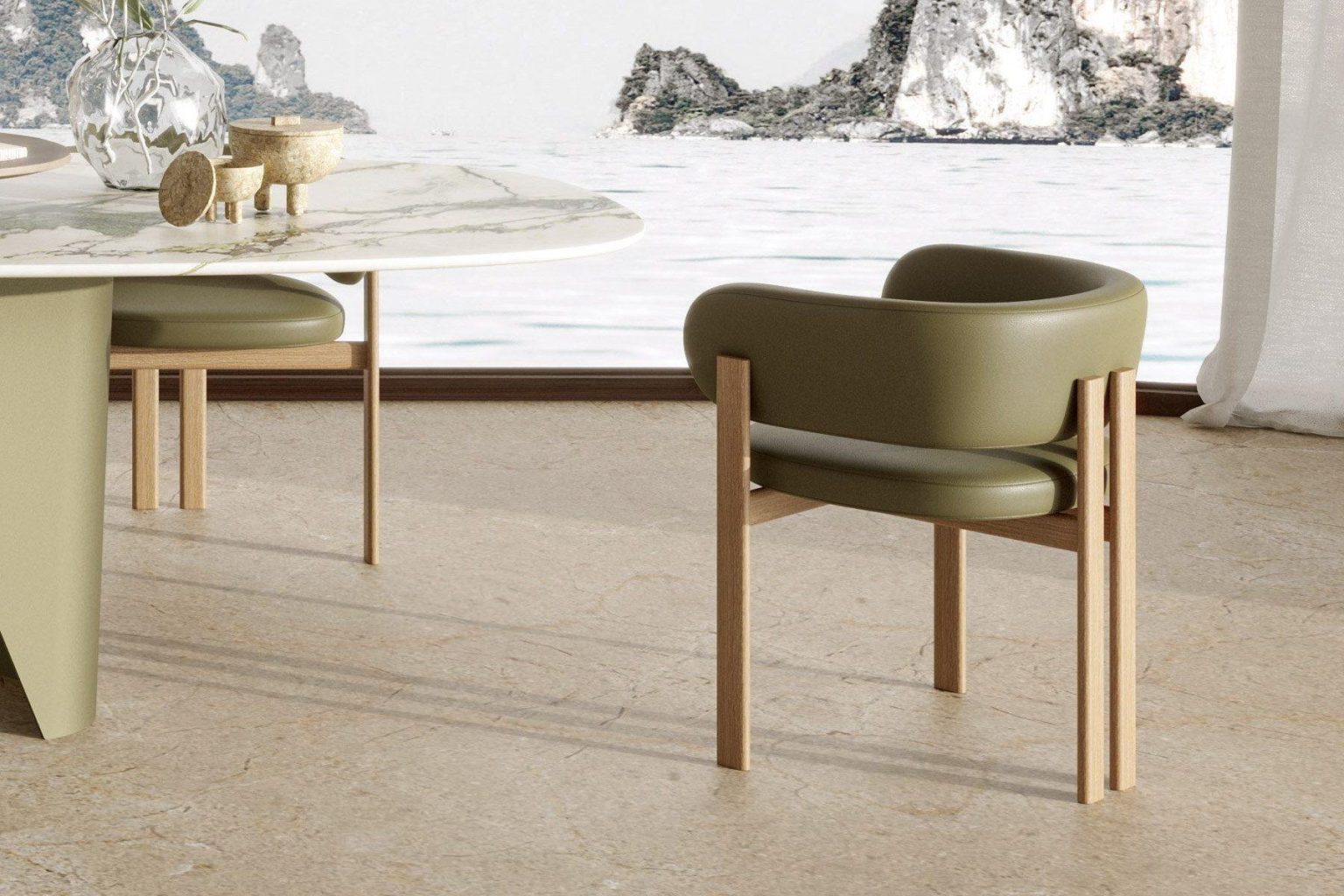 Bay Wood Armchair